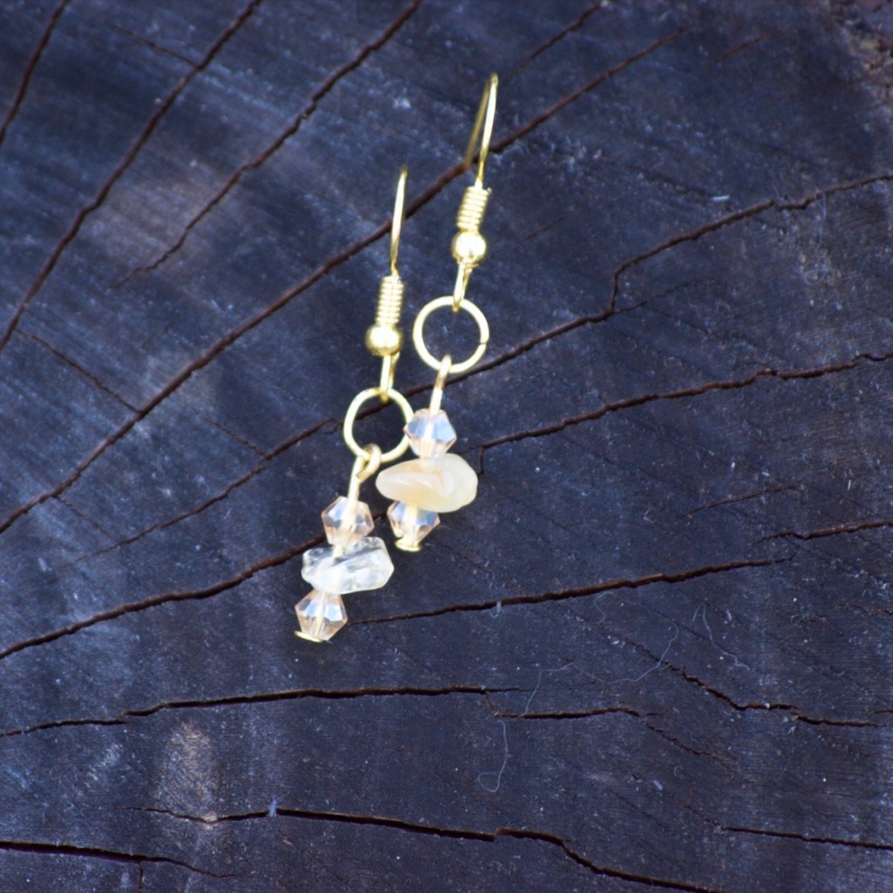 CITRINE Dangle Earrings